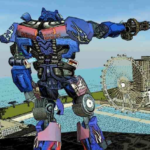 卡車機(jī)器人 v1.0-是一款非常炫酷好玩的小游戲