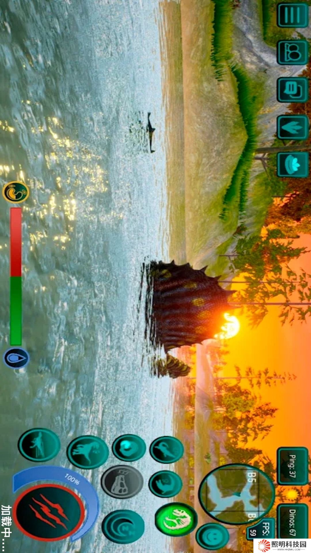 變異恐龍大作戰(zhàn)v1.7-詛咒島恐龍世界生存冒險！